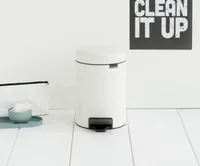 Brabantia Treteimer Newicon 3,0 L weiss