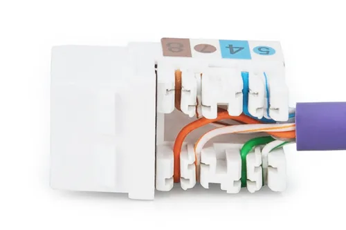 DIGITUS CAT 6 KEYSTONE JACK UNSHIELDED RJ45 TO LSAACK