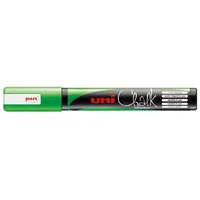 UNI-BALL Chalk Marker 1.8-2.5mm PWE-5M METALLIC GREEN Metallic grün