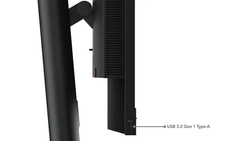 Lenovo ThinkCentre TIO-24 Gen5 computer monitor 60.5 cm (23.8") 1920 x 1080 pixels Full HD LED Touchscreen Black