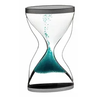 TFA Dostmann Sanduhr 11.7 cm, Silber/Grün - Eigenschaften: Keine Eigenschaft - Motiv: Ohne Motiv - Verpackungseinheit: 1 Stück - Detailfarbe: Silber - Grün - Produkttyp: Sanduhr - Detailmaterial: Kunststoff