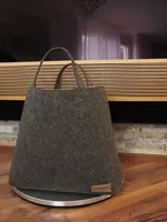 Eskimo P9500.000.170.SH handbag/shoulder bag Felt, Polyester Graphite Unisex Shopper bag