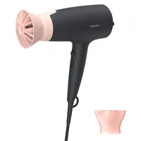 Philips 3000 series BHD350/10 asciuga capelli 2100 W Nero, Rosa