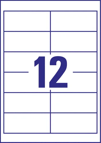 Avery 6123 White