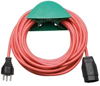 Brennenstuhl Verlängerungskabel 10 m T13-T12 - Anzahl Leiter: 3 - Detailfarbe: Rot - Kinderschutz: Ja - Steckereigenschaften: Montiert - Steckertyp Ausgang: T13 - Leiterquerschnitt: 1.5 mm²