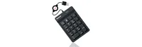 KeySonic ACK 118 BK Nummerisches Keypad USB