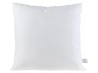 COCON Kissen mit Synthetikfüllung 50 x 50 cm - Breite: 50 cm - Detailfarbe: Weiss - Eigenschaften: Keine Eigenschaft - Zertifikate: Öko-Tex Standard 100 - Bezug abnehmbar: Nein - Mit Bezug: Ja