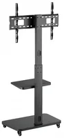 My Wall TV-Trolley My Wall HP 108 Schwarz - Eigenschaften: Höhenverstellbar - Höhenverstellbar: Ja - Detailfarbe: Schwarz - VESA Norm: 600x400 mm - Maximale Tragkraft: 40 kg - Für Bildschirmdiagonale: 75 - 37