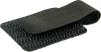 Schwaiger Klett-Wandclip 90x12x2mm schwarz 10Stück