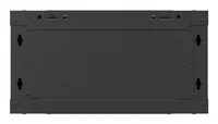 LANBERG 19"" 4U 540x350 Wandgehäuse Glastür FlatPack sw