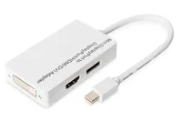 Digitus DB-340509-002-W video cable adapter 0,2 m Mini DisplayPort DVI-D Weiß