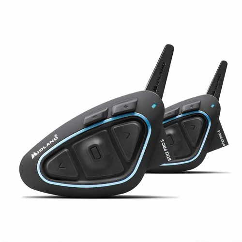 Midland BT-Headset BTX2 Pro S Doppelt - Display vorhanden: Nein - Anwendungsbereich: Motorrad