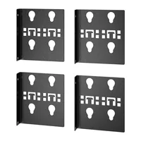 Easy Rack PDU-Montagewinkel, Befestigung/Montage (schwarz, doppelte Breite, 2 Paare)