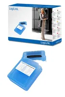 Logilink HDD Schutz-Box für 2x 6.3cm 2,5 blau wasseresist