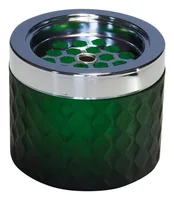APS-Germany 00562 ashtray Round Chromed glass, Metal