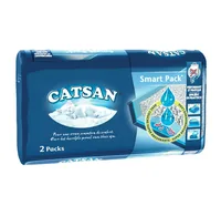 Catsan Katzenstreu Hygiene Plus Smart Pack, 2 x 4l - Packungsgrösse: 8 l - Parfümiert: Nein - Eigenschaften: Nicht klumpend - Tierart: Katze