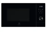 Electrolux Mikrowelle FMW29EMGSW Schwarz - Mikrowellenleistung: 900 W - Fassungsvermögen: 29 l - Grillfunktion: Ja - Backofenfunktion: Nein - Steamfunktion: Ja - Breite: 49.5 cm