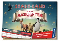 Kosmos Kinderspiel Stadt – Land – Die Schule der magischen Tiere - Sprache: Deutsch - Kategorie: Gesellschaftsspiel - Familienspiel - Altersempfehlung ab: 8 Jahren - Spieldauer: 15 min - Min. Anzahl Spieler: 2 - Max. Anzahl Spieler: 8