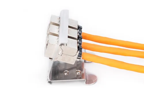 DIN-RAIL ADAPTER FOR3X KEYST.M 3X KEYSTONE MODUL