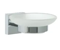 TESA 40240-00000-00 soap dish Stainless steel, White