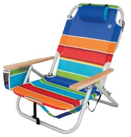 Eurotrail Séte chaise de plage Multicolore Polyester Couché(e)/assis(e)
