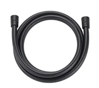 diaqua® Duschbrauseschlauch Classic K x DK, 180 cm, Schwarz matt - Schlauchlänge: 180 cm - Material: Kunststoff - Einsatzort: Dusche - Anschluss: 1/2