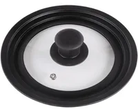 Xavax 00111544 pan lid Round Black, Transparent