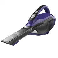 BLACK+DECKER Akku-Handsauger Dustbuster Pet Titanium/Violett - Fassungsvermögen: 500 ml - Staubsauger Typ: Akku-Handstaubsauger - Nasswischfunktion: Nein - Ladezeit: 960 min - Max. Laufzeit: 15 min - Spannung: 10.8 V