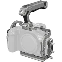 Smallrig HawkLock Schnellwechselkäfig-Kit für Canon EOS R5 Mark II - Detailfarbe: Schwarz