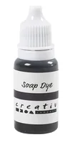 Creativ Company Seifenfarbe Schwarz, 10 ml - Volumen: 10 ml - Kosmetik Typ: Kosmetik und Seifenzusatz - Vegane Kosmetik: Ja - Detailfarbe: Schwarz