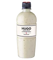 Hugo Reitzel Schweizer Salatsauce Tradition 450 ml - Produkttyp: Salatsaucen - Nährwertangabe pro: 100 ml - Energiegehalt (in kj): 1060 KJ - Energiegehalt (in kcal): 257 Kcal - Fett: 26 g - Gesättigte Fettsäuren: 2.9 g