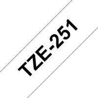 BROTHER Band weiss/schwarz 24mm/8m