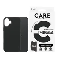 CARE Back Cover Fashion iPhone 16 Plus Schwarz - Grundfarbe: Schwarz - Fallsicher: Ja - Kompatible Hersteller: Apple - Detailfarbe: Schwarz - Mobiltelefon Kompatibilität: iPhone 16 Plus - Material: Recycling-Kunststoff