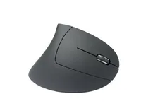 MediaRange Maus Wireless ergonomische Rechtshänder, schwarz