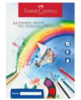 Faber-Castell Zeichenblock A3 20 Blatt - Papierformat: A3 - Produkttyp: Zeichenblock - Anwender: Kinder - Jugendliche
