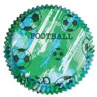 Demmler Muffin Backform Fussball 60 Stück - Materialtyp: Papier - Material: Papier - Zertifikate: Keine Zertifizierung - Motiv: Fussball - Backform Typ: Muffin-Backform - Eigenschaften: Keine Eigenschaft