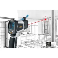 Laserliner Temperatur- und Feuchtigkeitsmessgerät CondeseSpot Pro - Detailfarbe: Weiss - Anwendungsbereich: Temperatur-/Feuchtemessung - Typ: Messgerät