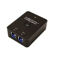 VALUE Manueller USB 3.2 Gen 1 Switch, 2 Ports