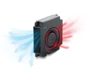 DELOCK RadiallüfterLüftergebläse 12V DC 40x40x10mm 3 Pin