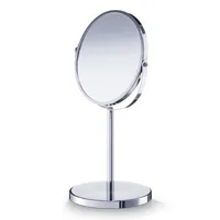 Zeller Present 18410 makeup mirror Freestanding Round Metallic