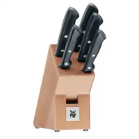 WMF Messerblock-Set mit Messer Buchenholz Braun - Detailfarbe: Braun - Set: Ja - Bürsteneinsatz: Nein - Material: Holz