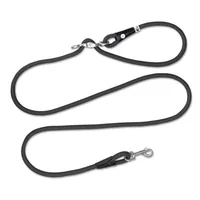 curli Hundeleine Vario Comfort S Black - Breite: 0.8 cm - Länge: 2 m - Material: Nylon - Detailfarbe: Schwarz - Produkttyp: Alltagsleine - Tierart: Hund