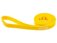 KOOR F00925 exercise band Light Latex Yellow