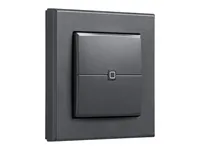 Homematic IP Wired Smart Home Wired Wandtaster 2-fach, Anthrazit - Produkttyp: Fernbedienung und Wandtaster - System-Kompatibilität: Amazon Alexa - Google Assistant - Protokoll: IPv6 - Systemkommunikation: Wired - Detailfarbe: Anthrazit