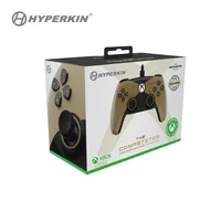 Hyperkin The Competitor Gold, Black USB Gamepad Analogue / Digital Xbox Series X, Xbox Series S, Xbox One, PC