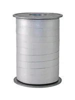 Pattberg Geschenkband Opak Matt 1 cm x 200 m, Silber - Breite: 10 mm - Länge: 200 m - Verpackungseinheit: 1 Stück - Detailfarbe: Silber - Band-Art: Geschenkband