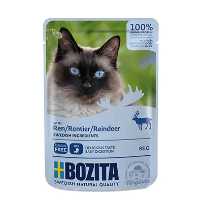Bozita Pouch HiS Reindeer 85gr.