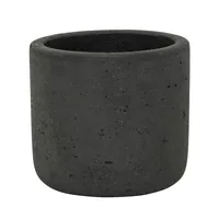 Pottery Pots Pflanzentopf Charlie XXS, Schwarz gewaschen Schwarz - Material: Keine Angabe - Form: Rund - Detailfarbe: Schwarz - Ausstattung: Keine - Einsatzort: Aussen - Innen - Volumen: 0 l