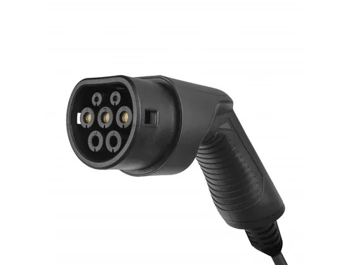 Green Cell EV14 electric vehicle charging station Black Aluminium Wall 3 Built-in display LCD