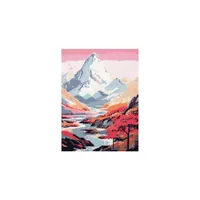 Graine Créative Bastelset Diamond Painting Berg 30 x 40 cm - Produktart: Bastelset - Set: Ja - Altersempfehlung ab: 3 Jahren